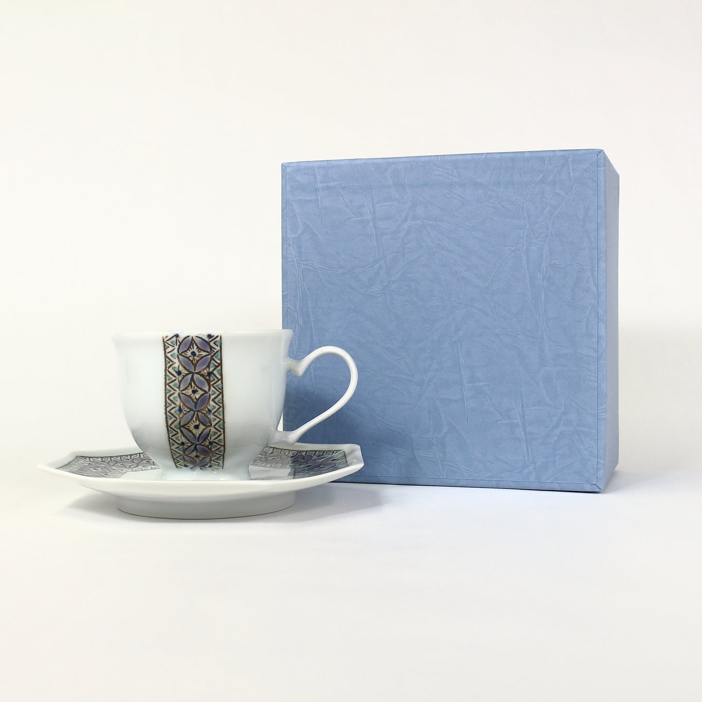 有田焼 辻拓眞「Belted」-cup&saucer-