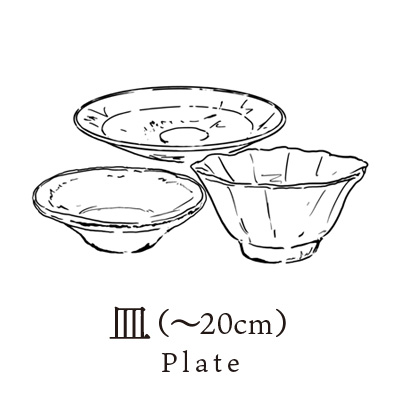Plate (~20cm)