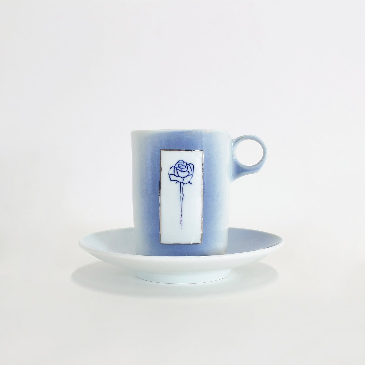 Arita ware | Takuma Tsuji | Coffee Bowl “Single Rose”