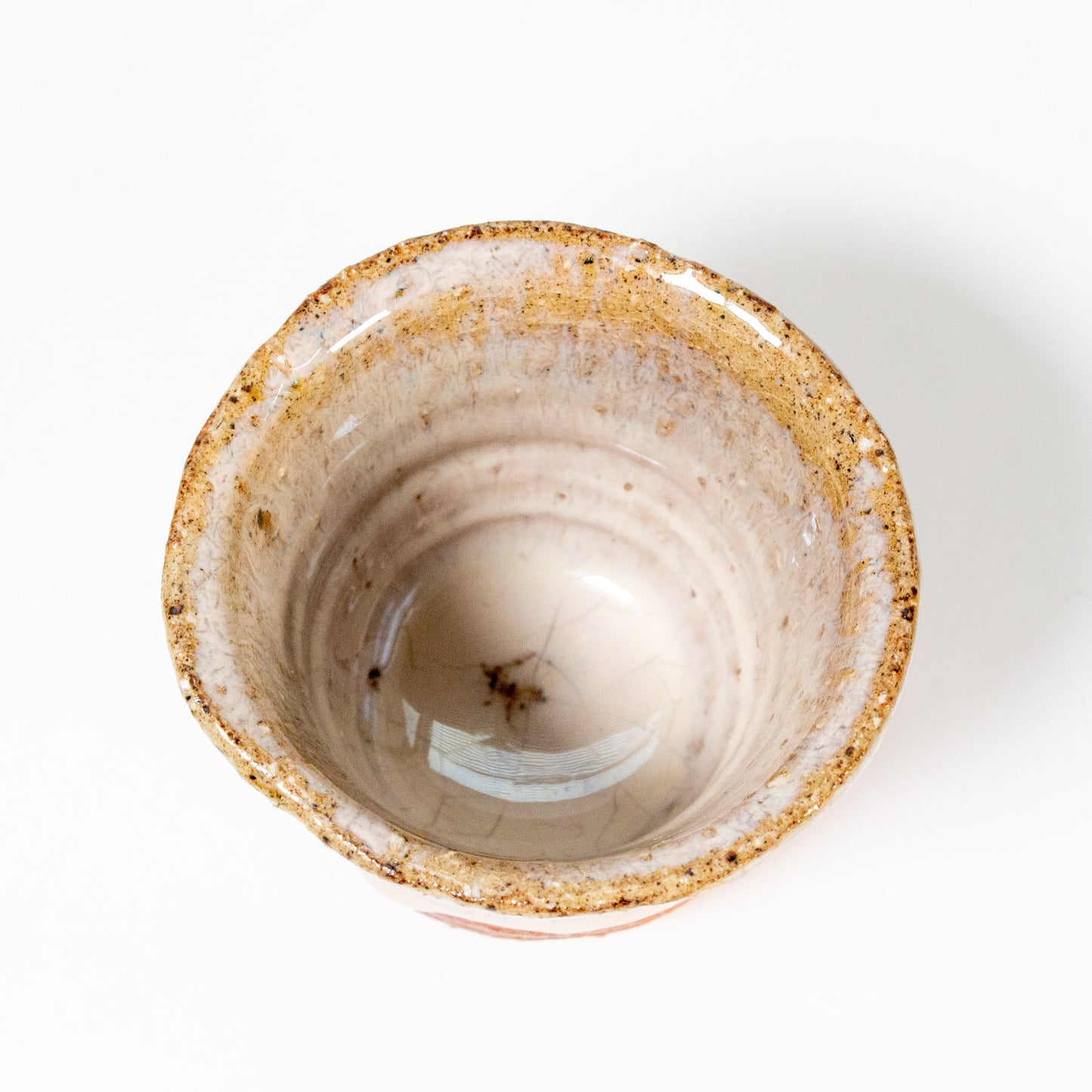 Karatsu ware | Naoki Kojima | Madarakaratsu yamase sake cup [one-of-a-kind item]