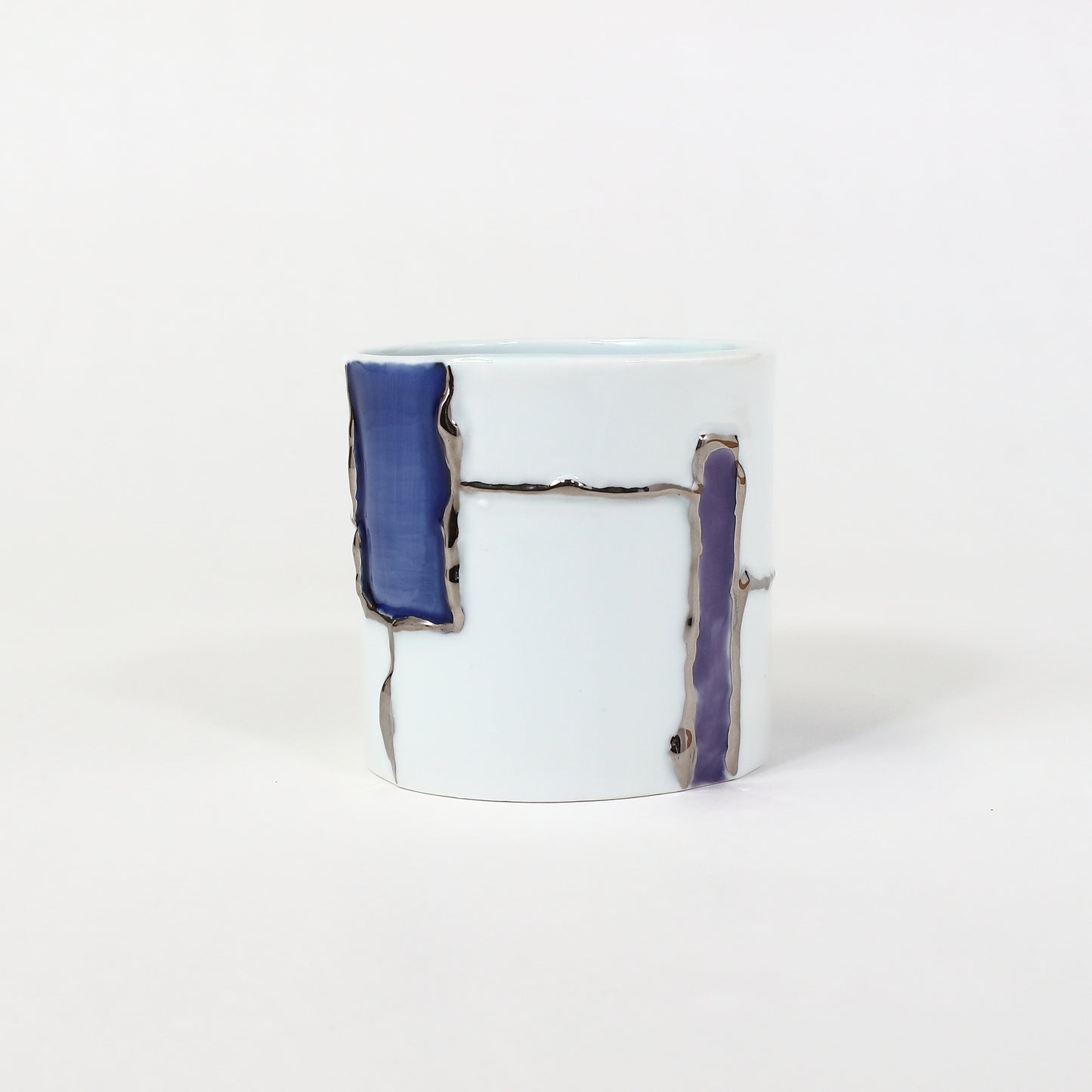 Arita ware | Takuma Tsuji | Iroe-Kiritsugi cylindrical cup “Saisou” [one-of-a-kind item]