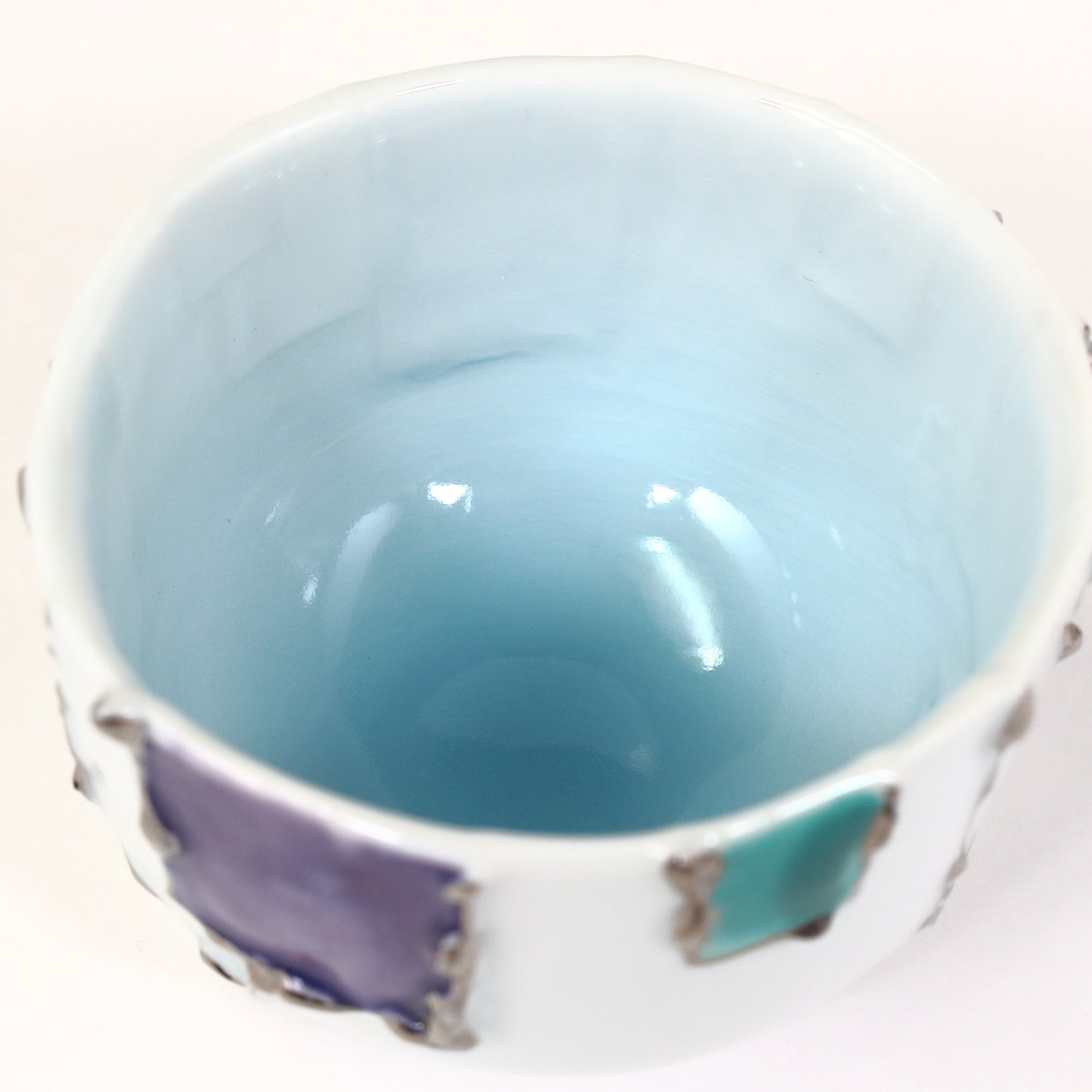 Arita ware | Takuma Tsuji | Iroe-Kiritsugi sake cup “Saisou” [one-of-a-kind item]