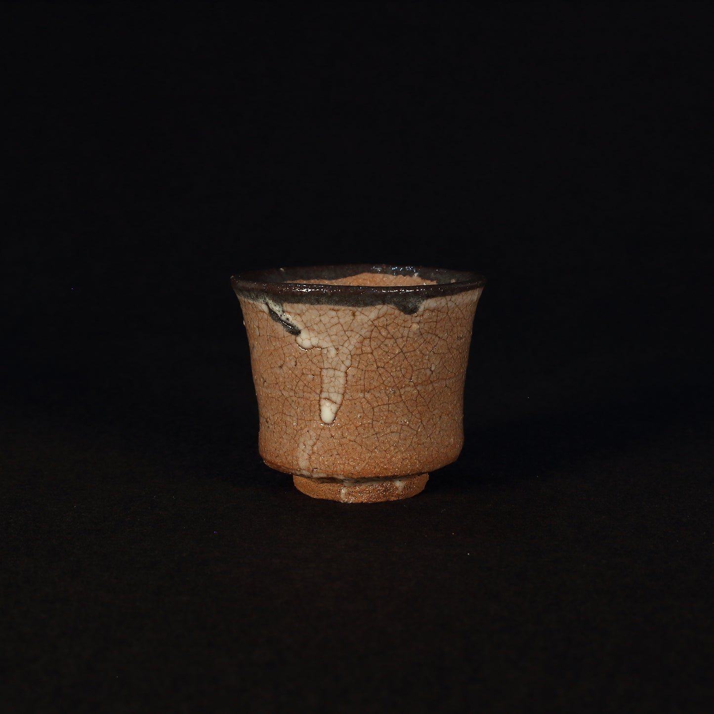Karatsu Ware | Naoki Kojima | Karatsu Kawakujira sake cup [one-of-a-kind item]