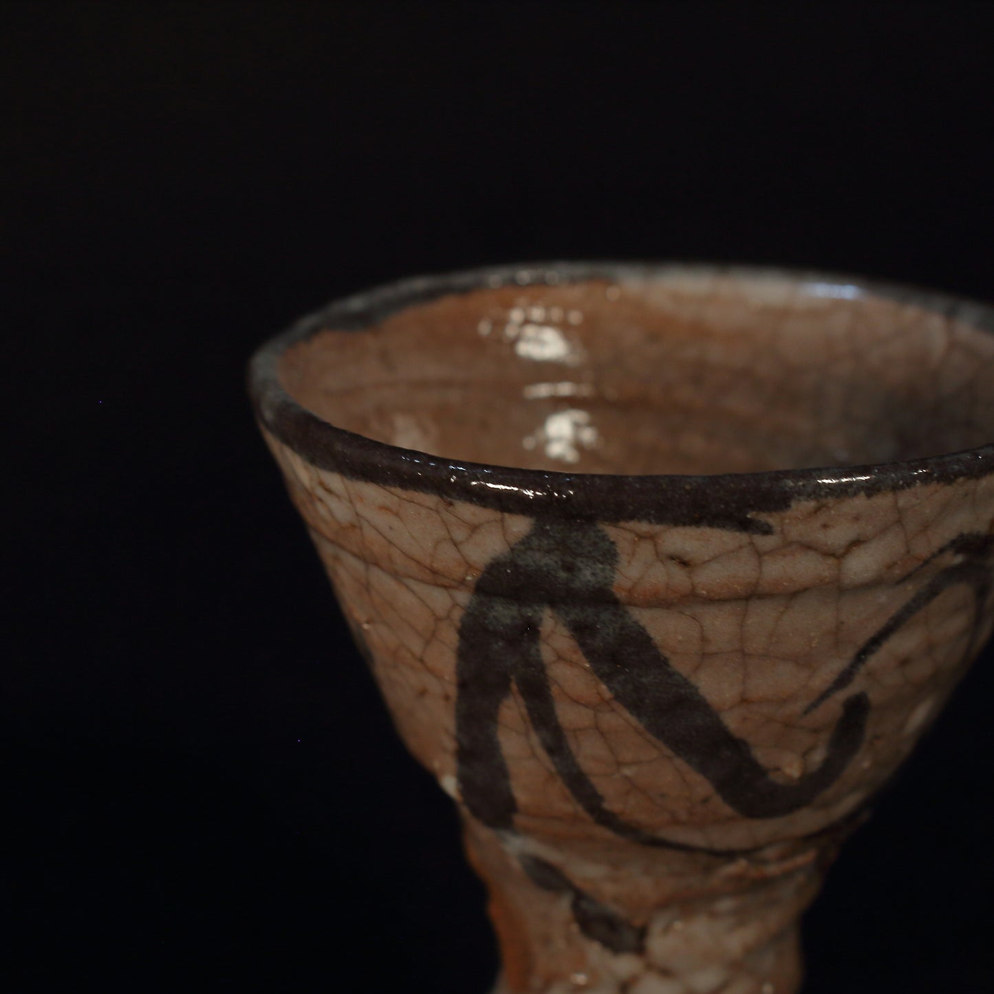 Karatsu ware | Naoki Kojima | E-Karatsu Stemmed cup [one-of-a-kind item]