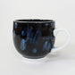 Arita ware | Yuki Inoue | Tenmoku blue glaze droplet Mug [One-of-a-kind item]