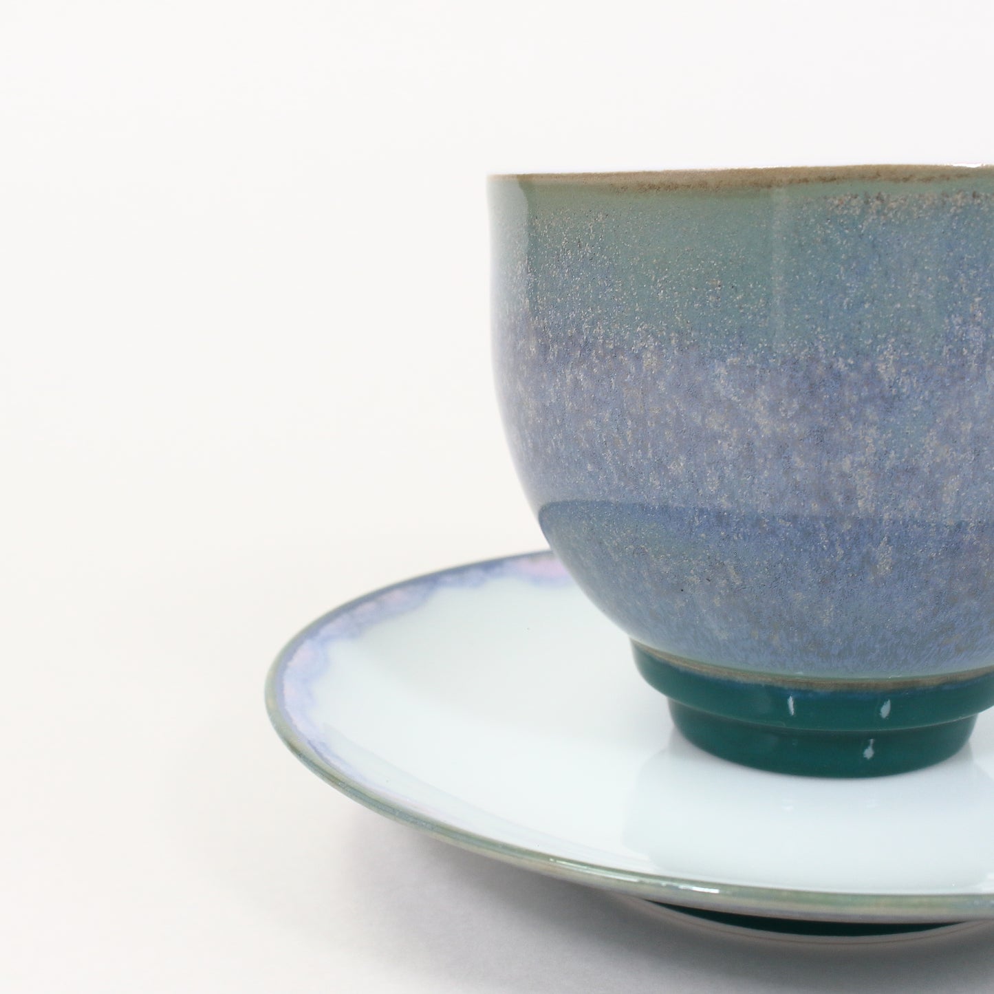 Arita Ware | Yuki Inoue | Crystal glaze, coffee Bowl, GRAY×GREEN