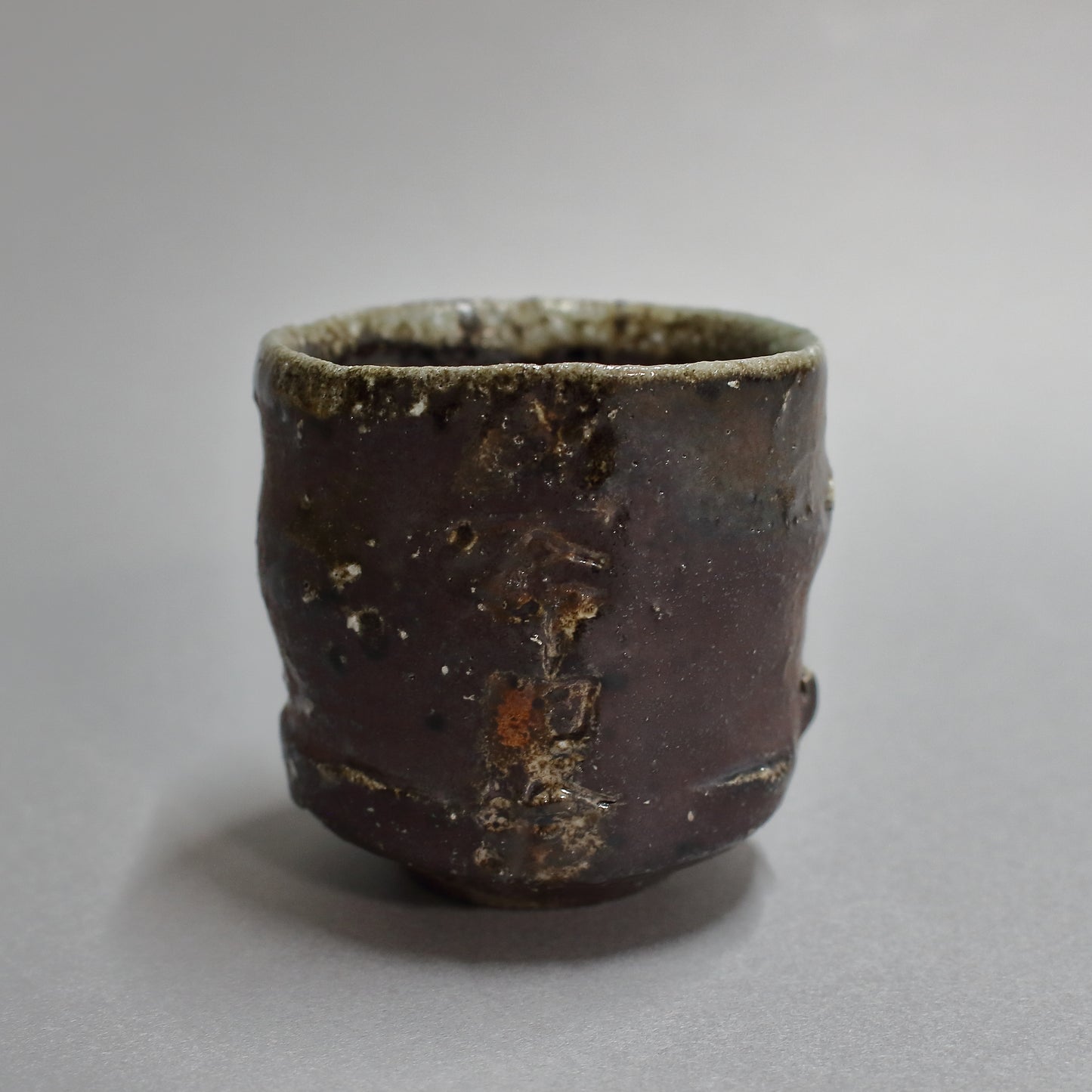 Tamba ware | Masahiko Imanishi | Tamba sake cup - 生命根源(The Root of Life) -