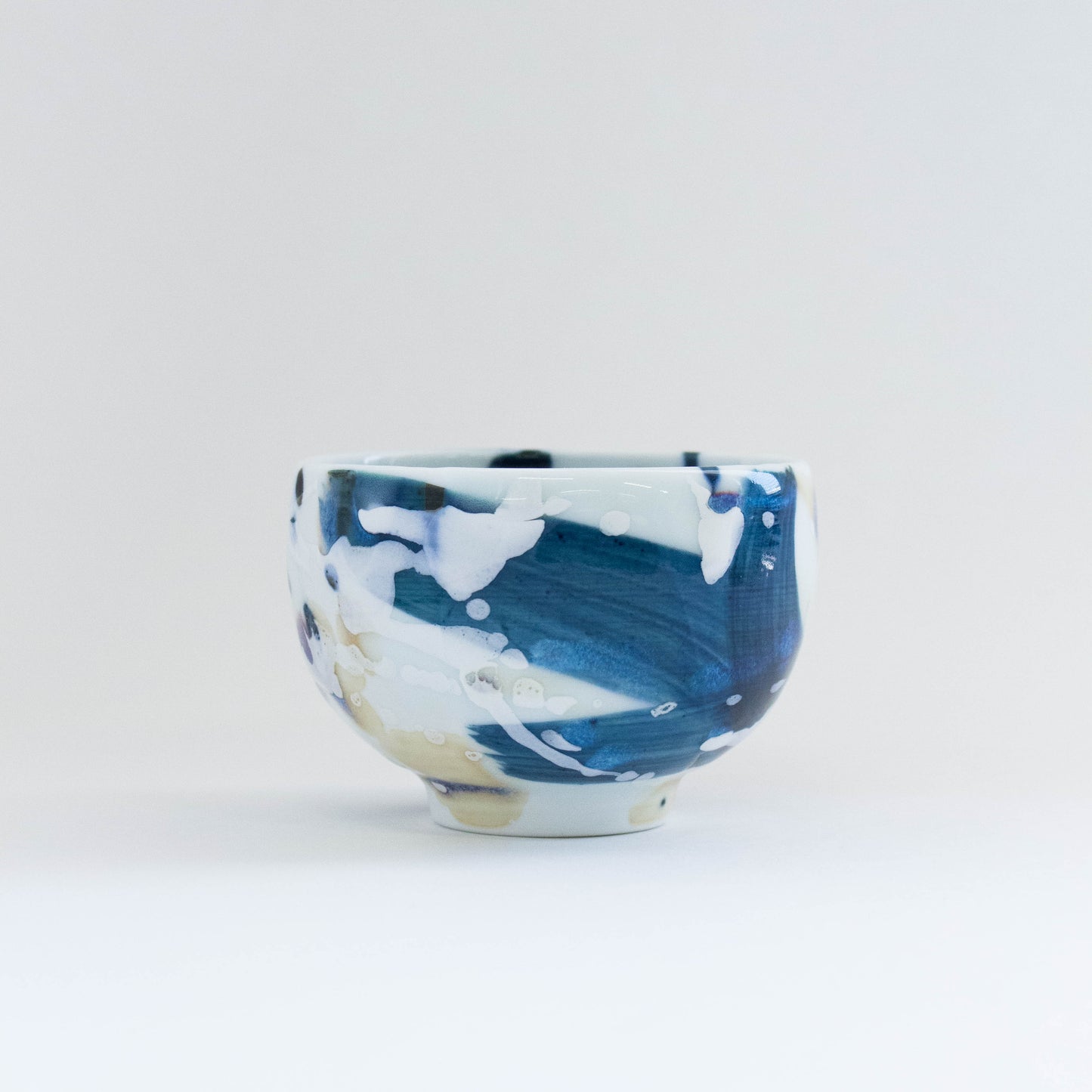 Arita ware | Yuki Inoue | Dyed glaze sake cup [one of a kind] #1