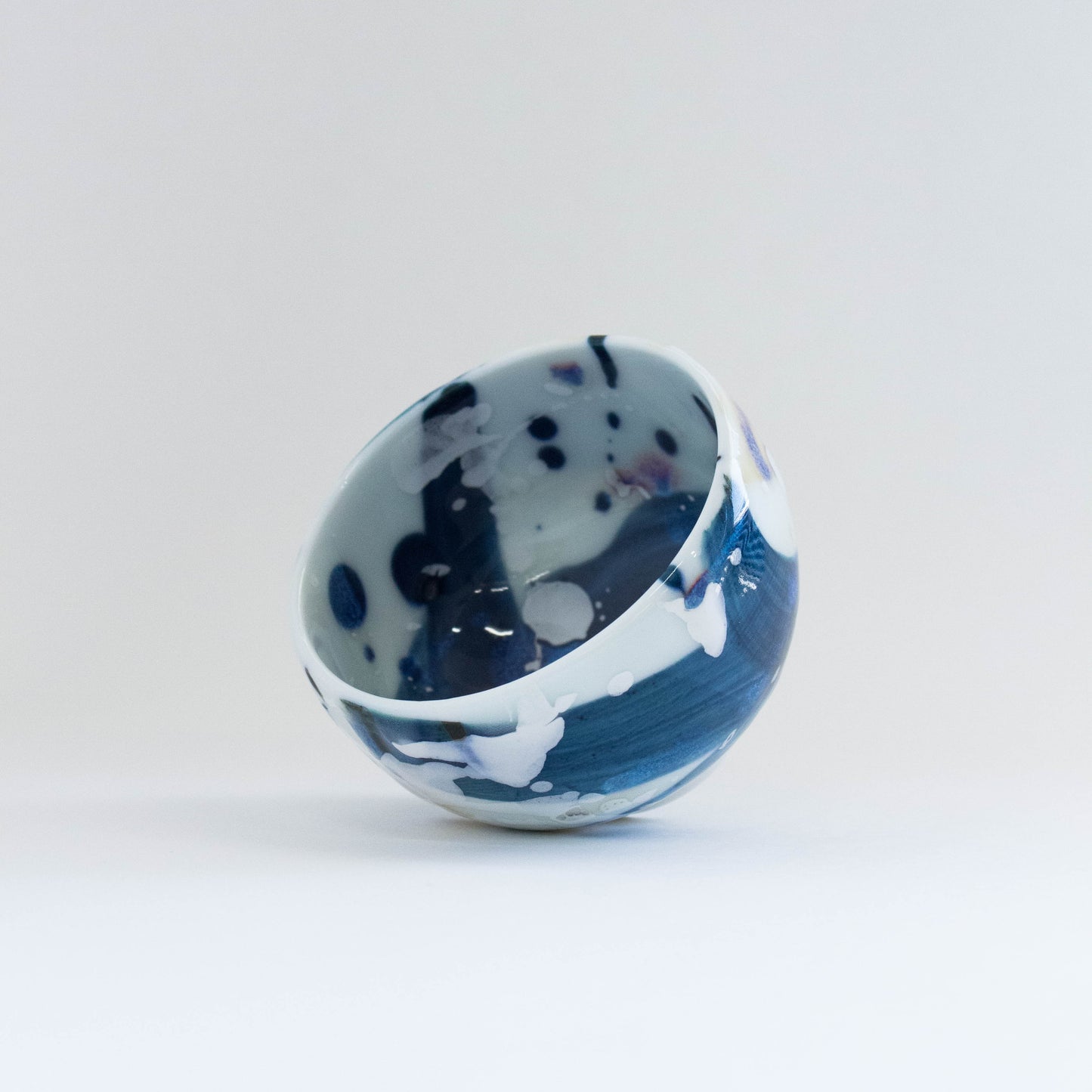 Arita ware | Yuki Inoue | Dyed glaze sake cup [one of a kind] #1