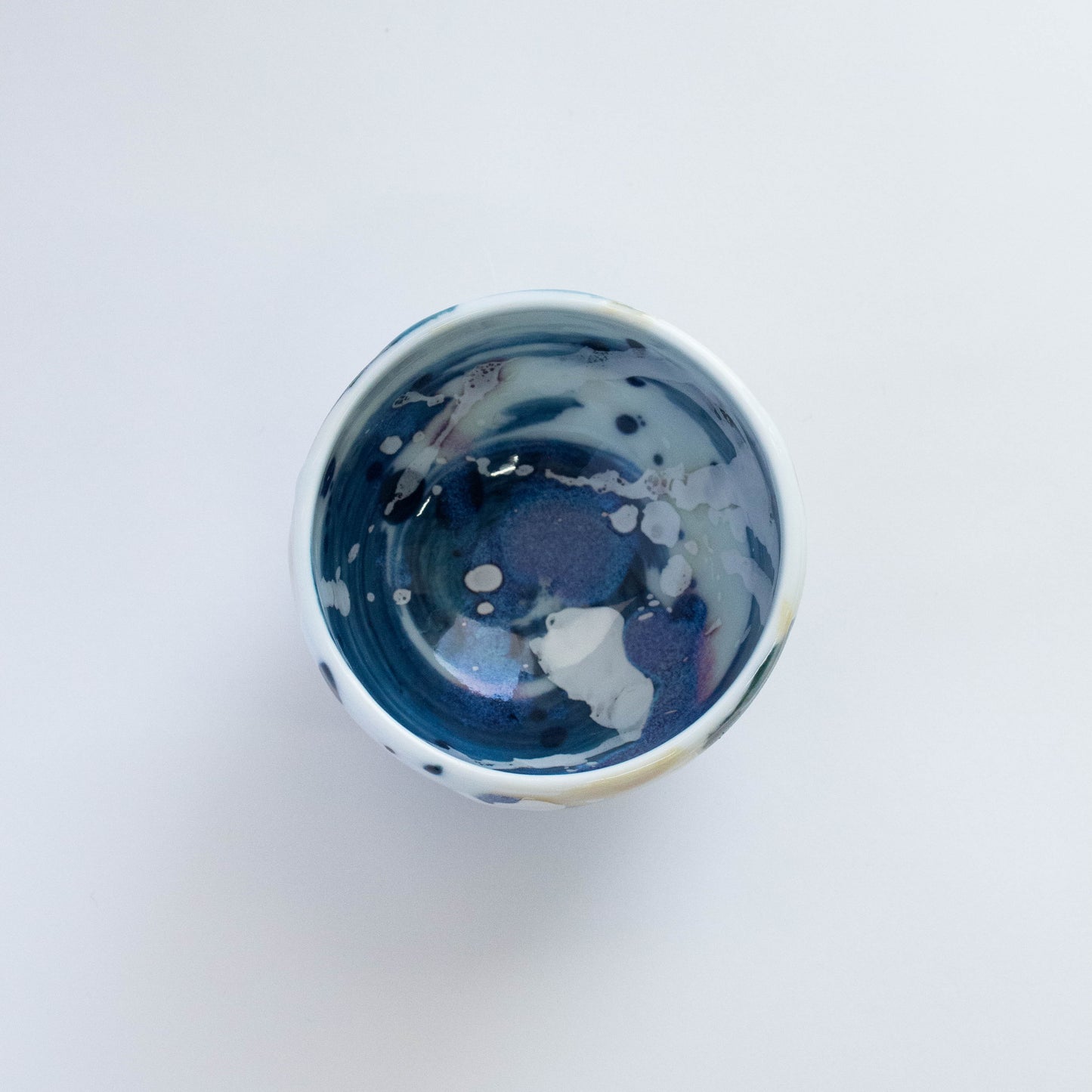 Arita ware | Yuki Inoue | Dyed glaze sake cup [one of a kind] #2