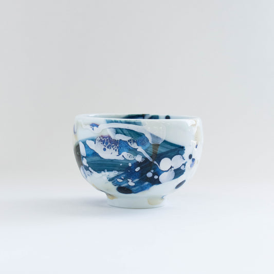 Arita ware | Yuki Inoue | Dyed glaze sake cup [one of a kind] #3