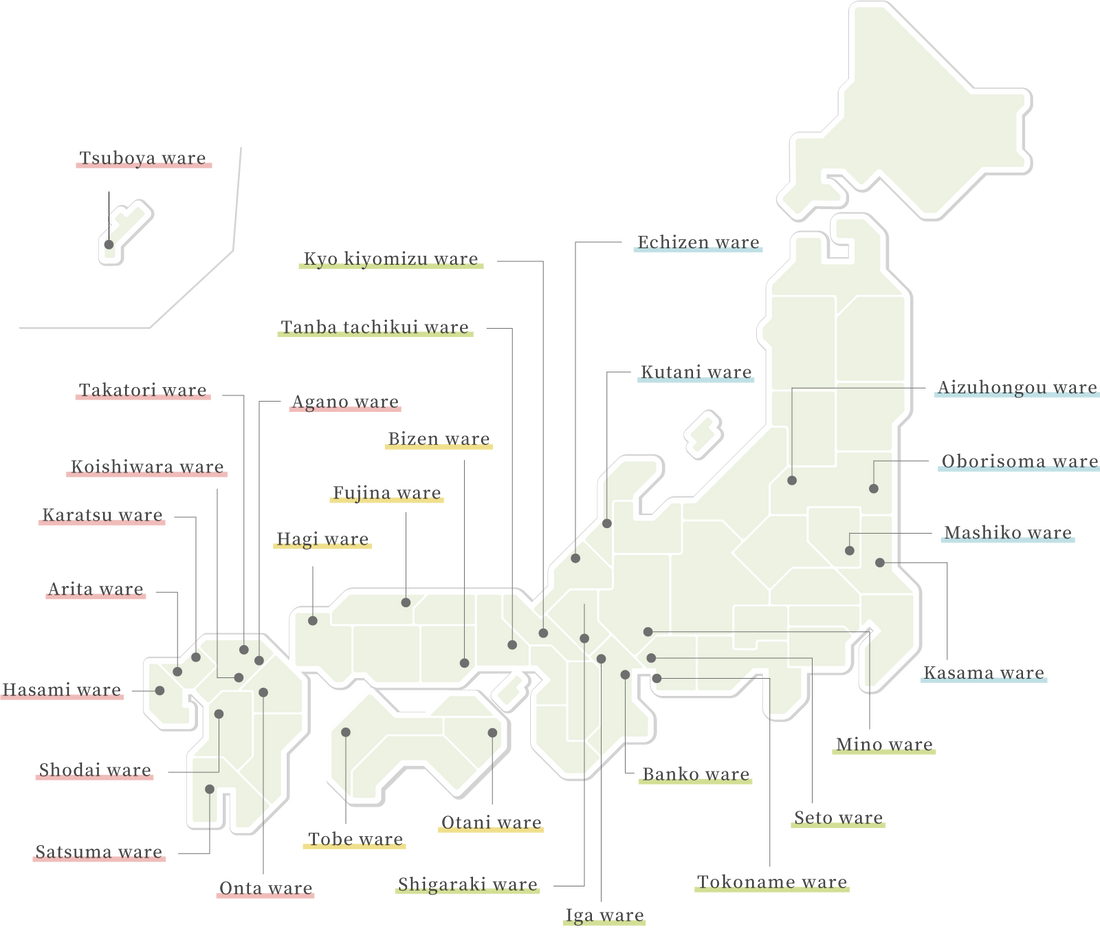 日本陶磁器マップ