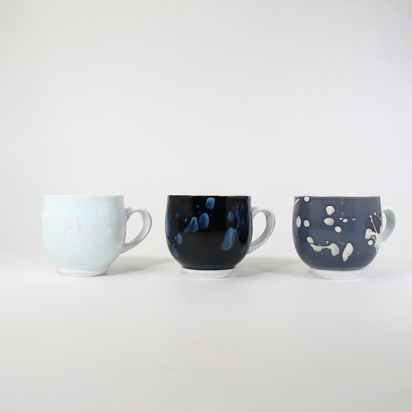 Arita Ware | Yuki Inoue | glaze droplet Mug, SUMIGRAY [one-of-a-kind item]